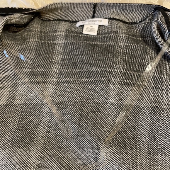Liz Claiborne Petite Long Sleeve Cardigan size M - Picture 6 of 7